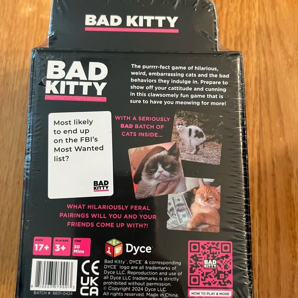 Bad Kitty Party Game